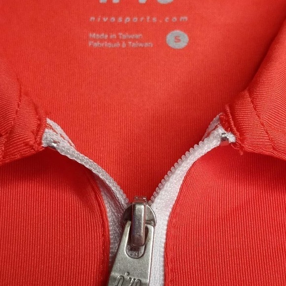 Nvo Golf 1/4 Zip Short Sleeved Golf Polo Women's Size Small - Picture 4 of 7